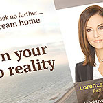 PRINT: Postcard for real estate agent